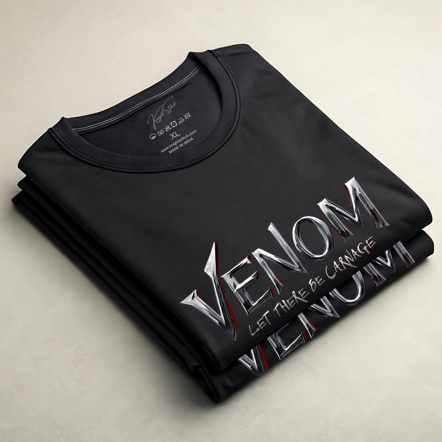 KNIGHT STITCH VENOM ROUND T-SHIRT