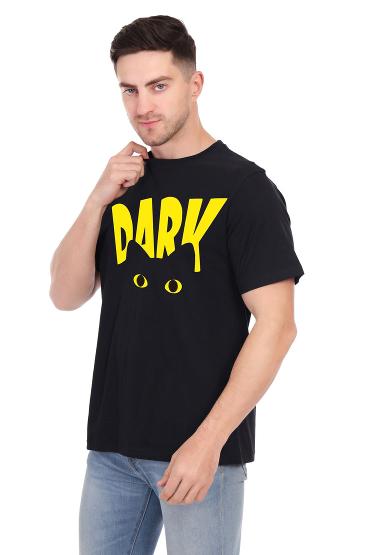 KNIGHTSTITCH DARK ROUND NECK TSHIRT